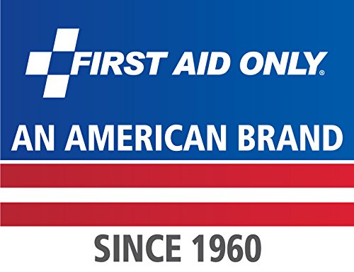 First Aid Only H175 Blue Metal Detectable 1 x 3 Fabric Adhesive Bandages, Box of 100