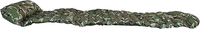 Self-Inflating Sleeping Mats for Camping, Extra Thick Camping Sleeping Mat, Self Inflating Camping Pad with Pillow, 75”x25” Ultralight, Sleeping Bag Pad Built-in Foot Pump Tent, Hiking & Picnic.