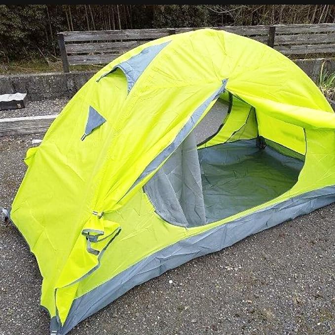 Azarxis Camping Tent 1 2 3 4 Man Person 3 4 Season Easy Set Up Waterproof Double Layer Lightweight Aluminum Rod Tents for Backpacking Hiking Trekking Travel Climbing Outdoor Activities