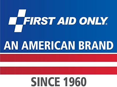 First Aid Only FAE-3140 SmartCompliance Refill Blue Metal Detectable Fingertip Foam Bandages, 20 Count (Pack of 5)