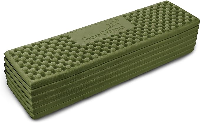 AceCamp Portable Foam Sleeping Pad, Full Length Accordion Sleeping Mat for Camping & Hiking, Lightweight, Soft & Compact Cushion for Sleeping Bag, Comfort, Tent, Rocky Terrain