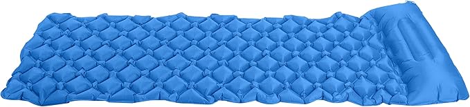RC Camping Sleeping Mat - 1.1lb Inflatable Camping Pad with Pillow Backpacking Air Mattress Sleeping Bag Camp Pad